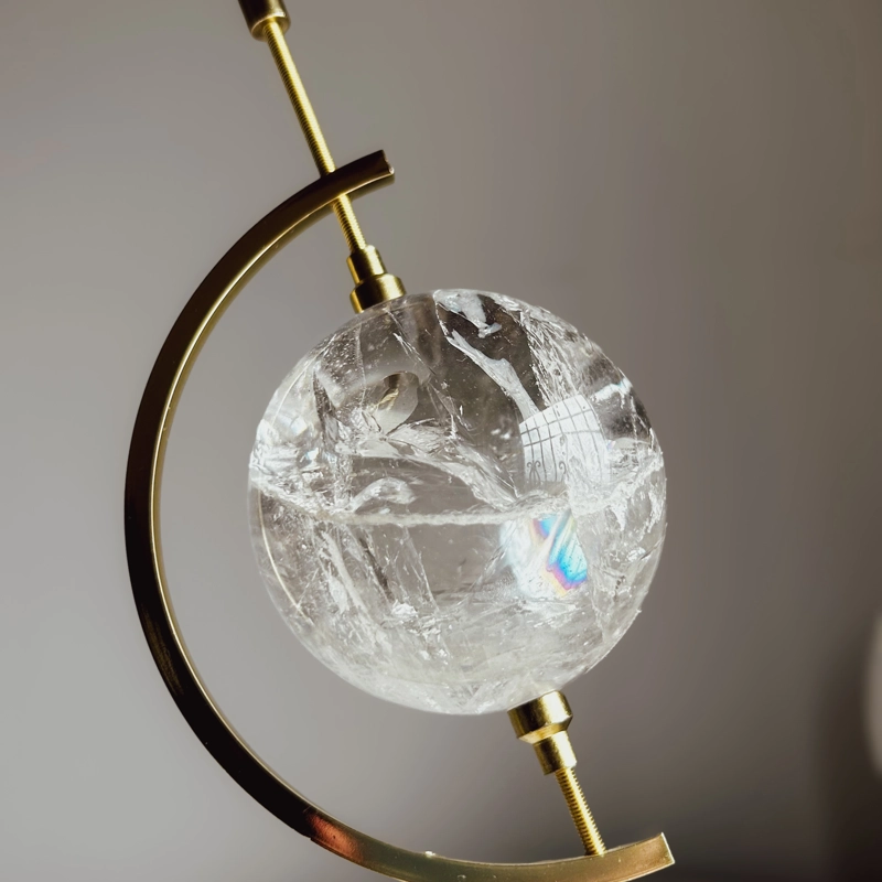 sfera in Quarzo Ialino